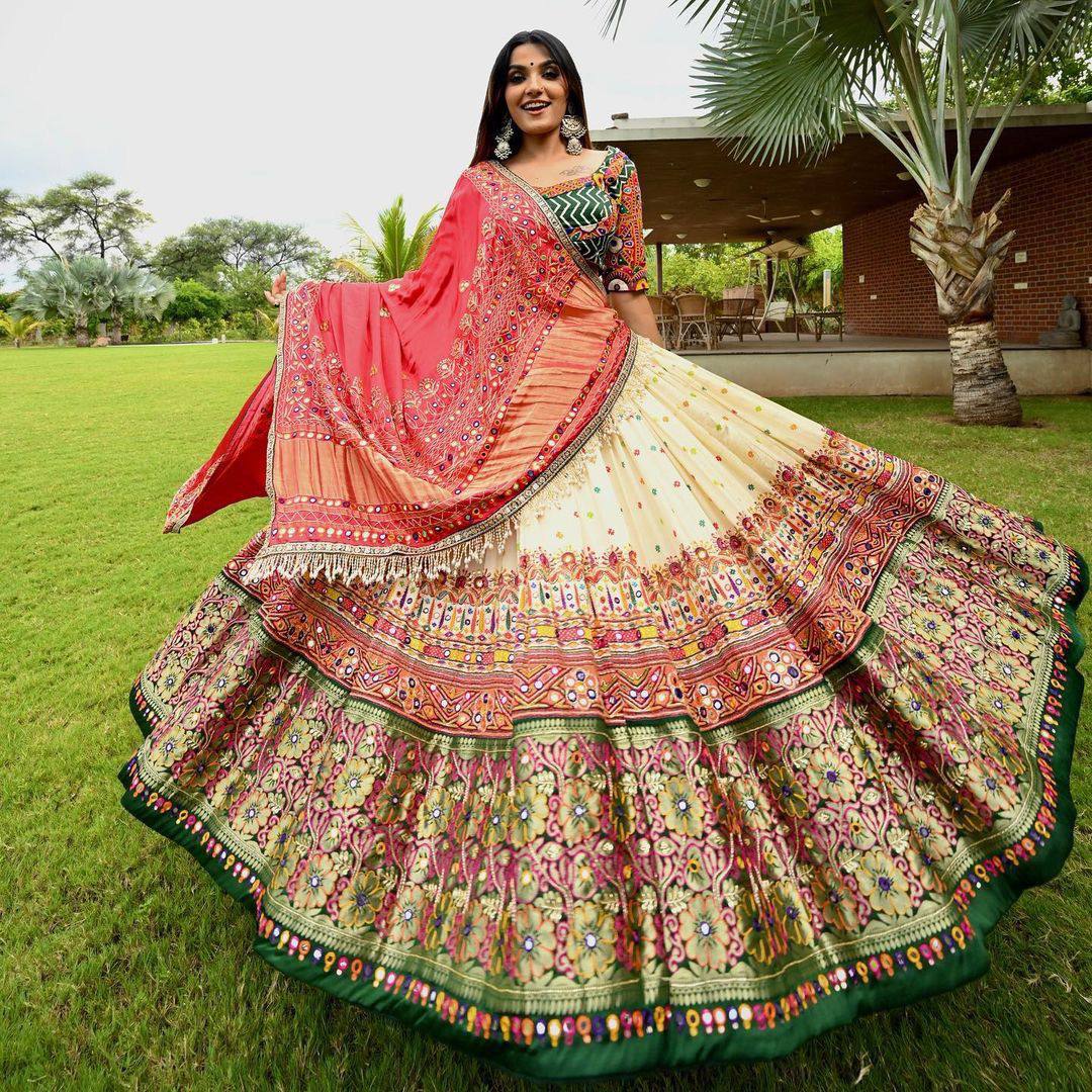Deltin Multicolor Ladies Party Wear Lehenga, Size: Free Size at Rs 549 in  Surat